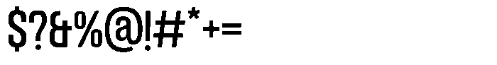 GC Sublime Regular Font OTHER CHARS