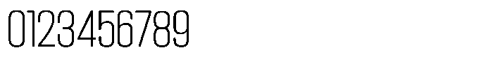 GC Sublime Thin Font OTHER CHARS