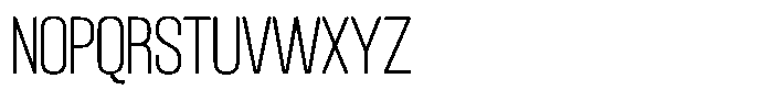 GC Sublime Thin Font UPPERCASE