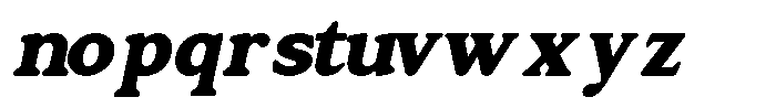 GC Sunday Railway Italic Font LOWERCASE