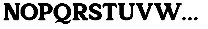 GC Sunday Railway Regular Font UPPERCASE