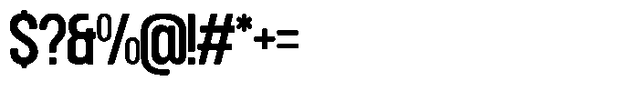 GC Thype  GC thype Rounded Font OTHER CHARS
