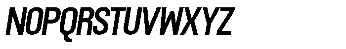 GC Thype  GC thype Slanted Font UPPERCASE