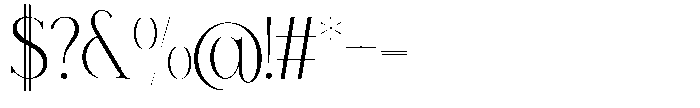 GC Trench Vogue Regular Font OTHER CHARS