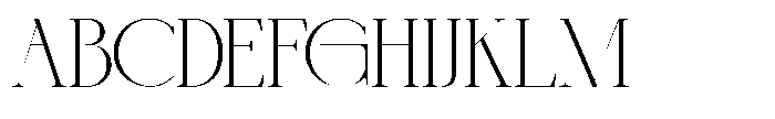 GC Trench Vogue Regular Font UPPERCASE