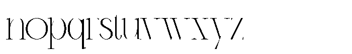 GC Trench Vogue Regular Font LOWERCASE