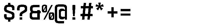 GC Vensca Mono Medium Font OTHER CHARS
