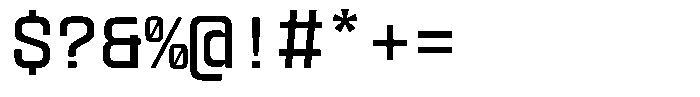 GC Vensca Mono Regular Font OTHER CHARS