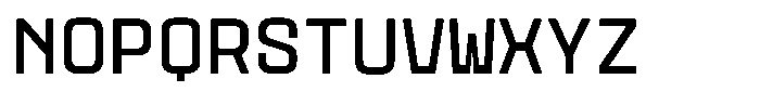 GC Vensca Mono Regular Font UPPERCASE