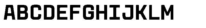 GC Vensca Mono Semi Bold Font UPPERCASE