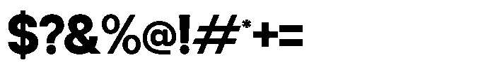 GC Volkgen Regular Font OTHER CHARS