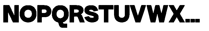GC arturm Black Font UPPERCASE
