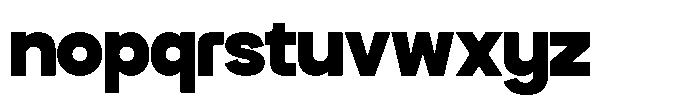 GC arturm Black Font LOWERCASE