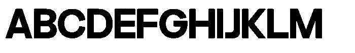 GC arturm Bold Font UPPERCASE