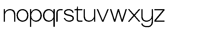 GC arturm Extra Light Font LOWERCASE