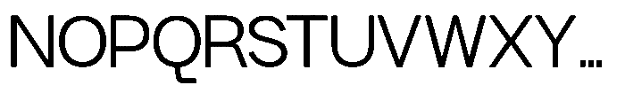 GC arturm Light Font UPPERCASE