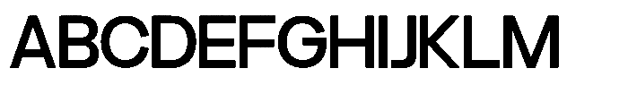 GC arturm Medium Font UPPERCASE