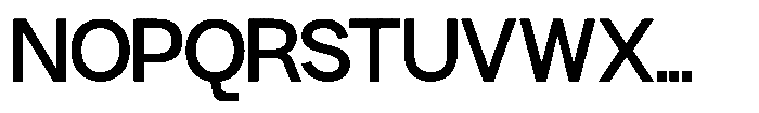 GC arturm Medium Font UPPERCASE