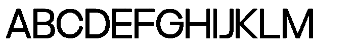 GC arturm Regular Font UPPERCASE