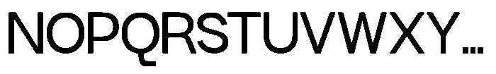 GC arturm Regular Font UPPERCASE