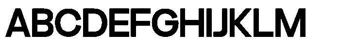 GC arturm Semi Bold Font UPPERCASE