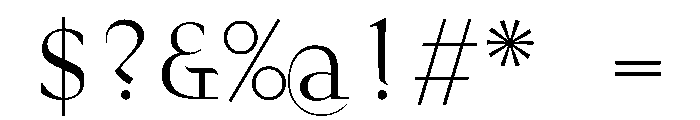 Gc16 Mono Font OTHER CHARS