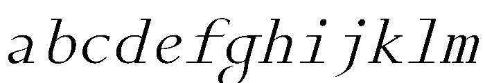 Gc16 MonoItalic FONT