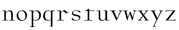 Gc16 Mono Font LOWERCASE