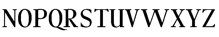 Gc16 SemiBold Font UPPERCASE