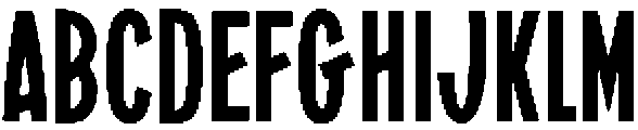 GDC Pioneer Regular otf (400) Font UPPERCASE