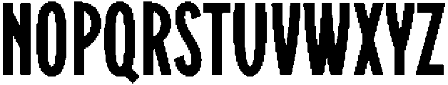 GDC Pioneer Regular otf (400) Font UPPERCASE