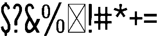 GDC Pioneer Thin otf (100) Font OTHER CHARS