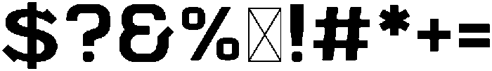 GDCFuller Regular otf (400) Font OTHER CHARS
