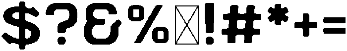 GDCFuller Rounded otf (400) Font OTHER CHARS