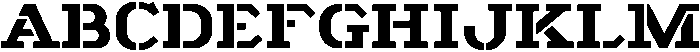 GDCFuller Stencil otf (400) FONT