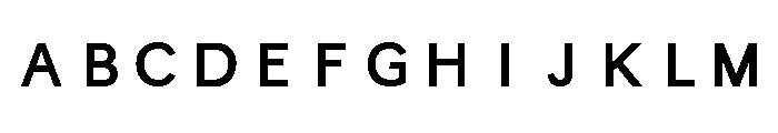 GDT No Frames Font UPPERCASE