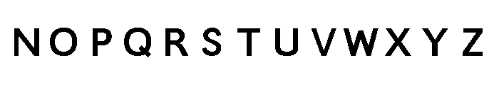GDT No Frames Font UPPERCASE