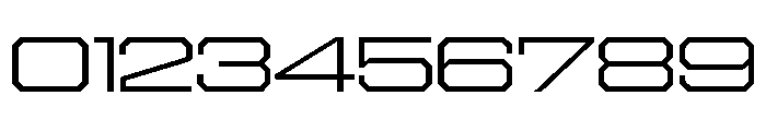 Gear Wide Light Font OTHER CHARS