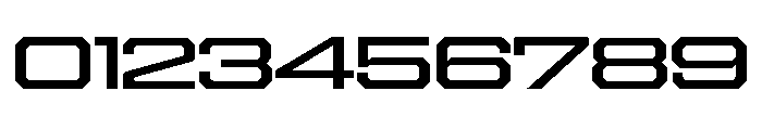 Gear Wide Medium Font OTHER CHARS