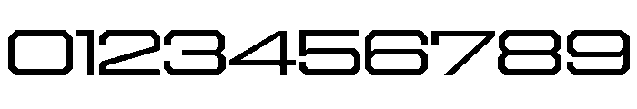Gear Wide Regular Font OTHER CHARS