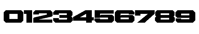 Gear Wide Ultra Font OTHER CHARS