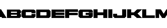 Gear Wide Ultra Font UPPERCASE