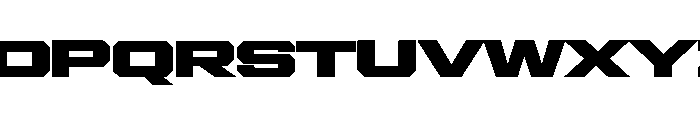 Gear Wide Ultra Font UPPERCASE