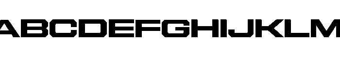 Gear Wide XBold Font UPPERCASE
