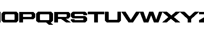 Gear Wide XBold Font UPPERCASE