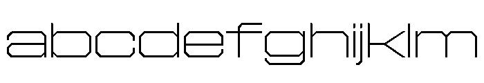 Gear Wide XLight FONT