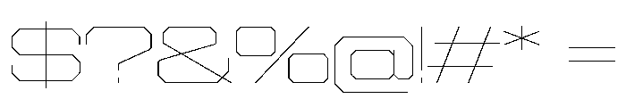 Gear Wide XXLight Font OTHER CHARS