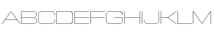 Gear Wide XXLight Font UPPERCASE