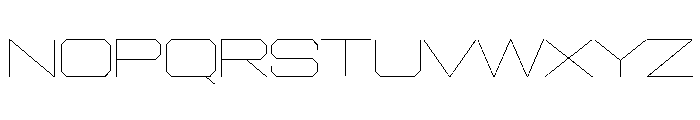 Gear Wide XXLight Font UPPERCASE