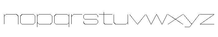 Gear Wide XXLight Font LOWERCASE